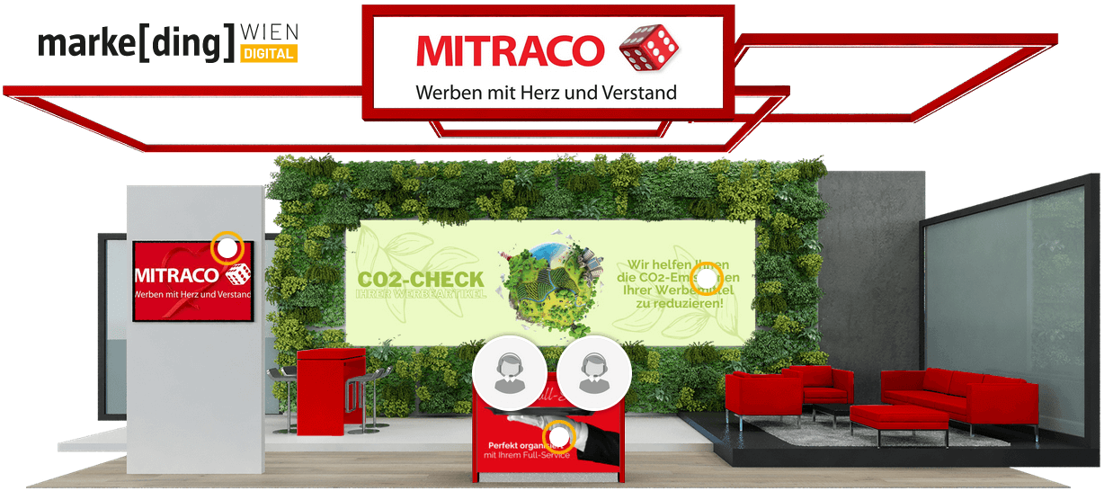 Mitraco - Individuelle Werbeartikel - Digitale Marketing-Messe 