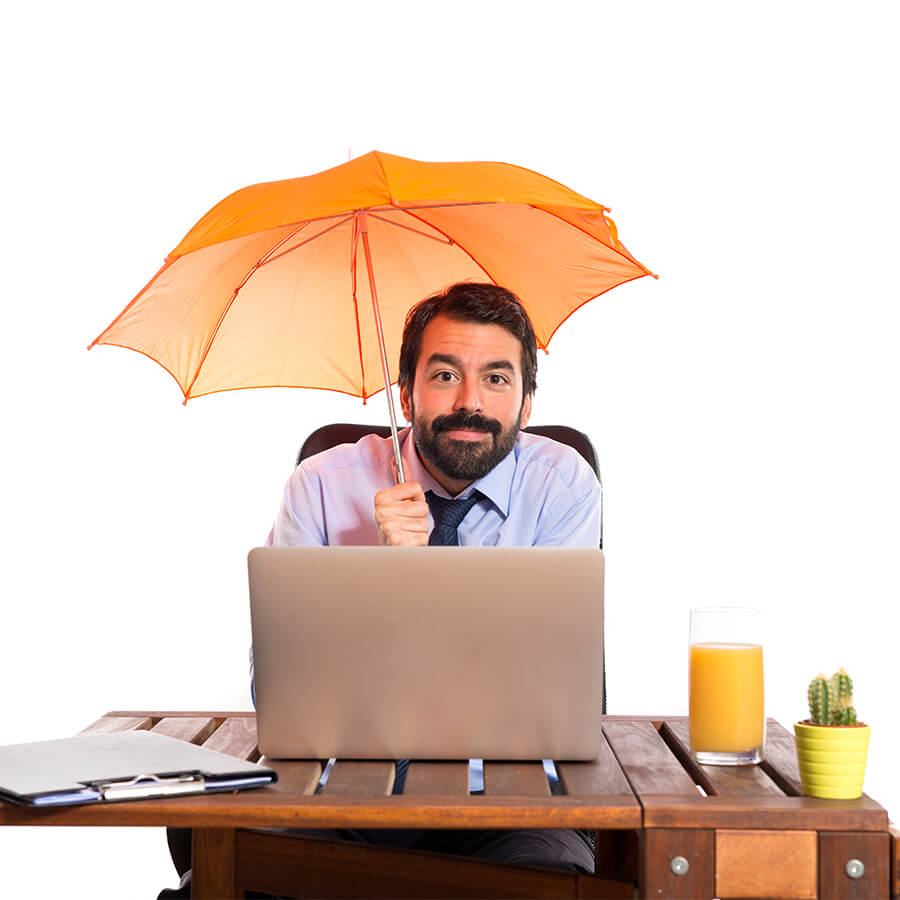 Regenschirm mit Logo